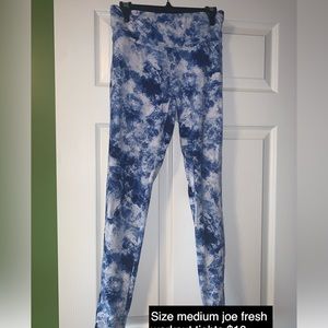 Tie die Joe fresh workout tights